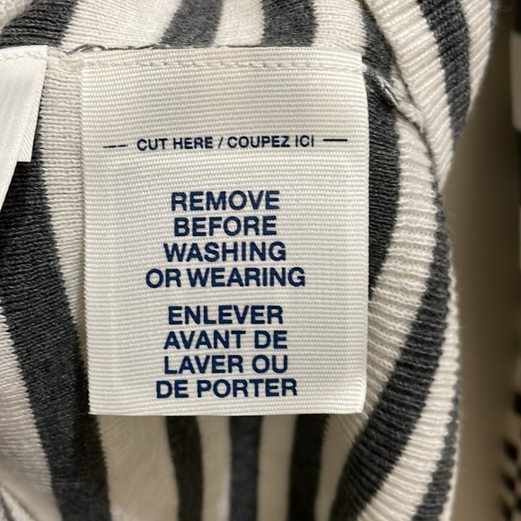 Gap v neck striped sweater (sz l) - Picture 9 of 12